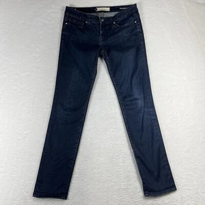 Vigoss Collection Fit/Skinny Dark Wash Jeans Gr. 7/8 20 (passt 31x30) Blue Denim - Bild 1 von 10