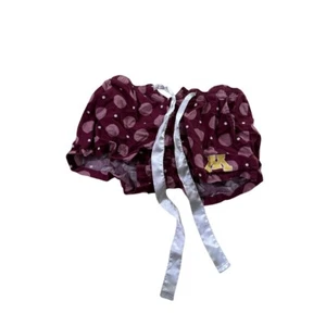Minnesota Golden Gophers Sleepwear Shorts Maroon Polka Dot - Picture 1 of 2