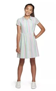 Gap Girls Short Sleeve Dress Size M 7/8 Stripe NWOT - Picture 1 of 4