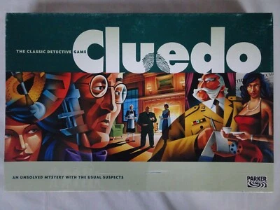 Cluedo - The Classic Detective Board Game  Parker 2003  (Complete)  [B43] - Image 1 of 4