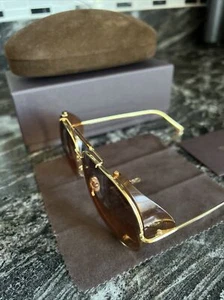 Authentic Tom Ford Jack Women’s Aviator Sunglasses Ret. $495 - Picture 1 of 4
