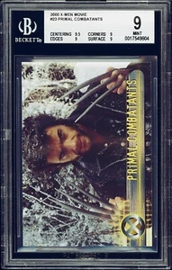 2000 X-Men Primal WOLVERINE BGS 9 Mint Rookie Card Hugh Jackman Rc Pop 2 Marvel - Bild 1 von 2