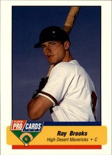 1994 High Desert Mavericks Fleer/ProCards #2792 Ray Brooks
