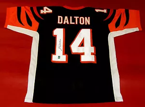 ANDY DALTON AUTOGRAPHED CINCINNATI BENGALS JERSEY DALTON HOLOGRAM - Picture 1 of 3