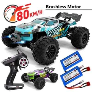 1:16 RC Auto 80KMH Hochgeschwindigkeit Off-Road 4WD 2.4G Brushless Monster Truck - Bild 1 von 25