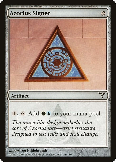 Azorius Signet 1x MtG Dissension SP/NM - Image 1 of 1