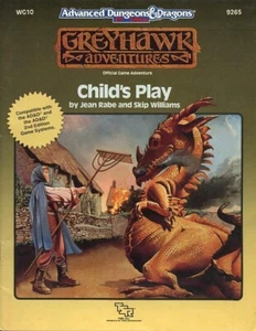 WG10 CHILD'S PLAY EXC+! Vintage Greyhawk Adventure Module Dungeons Dragons D&D - Picture 1 of 2