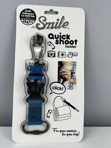 SMILE Kameratasche Kameratasche Schnellaufnahme Halter 16602. Blau - Bild 1 von 5