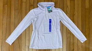 New Columbia Women’s Lilac Omni Wick Active Top Pullover Shirt Vented Sz L (U25) - Picture 1 of 4