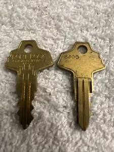 Menge 2 neue Fort Lock doppelseitige Schlüsselrohlinge S900 Schlosser - Bild 1 von 1