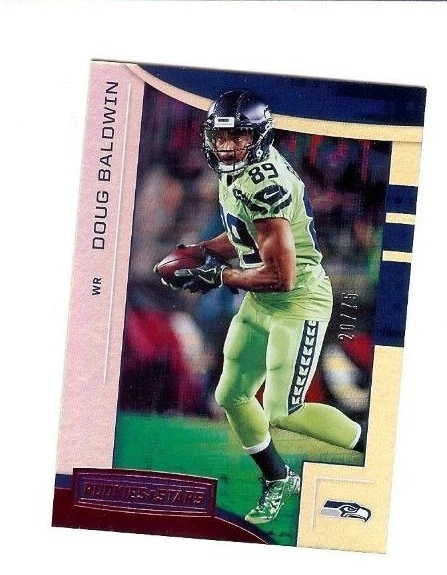 DOUG BALDWIN 2018 Panini Rookies & Stars LONGEVITY #20/75 SEATTLE SEAHAWKS #36 - Image 1 of 1