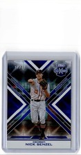 2016 Panini Elite Extra Edition Aspirations Blue Nick Senzel RC 21/75 Cincinnati