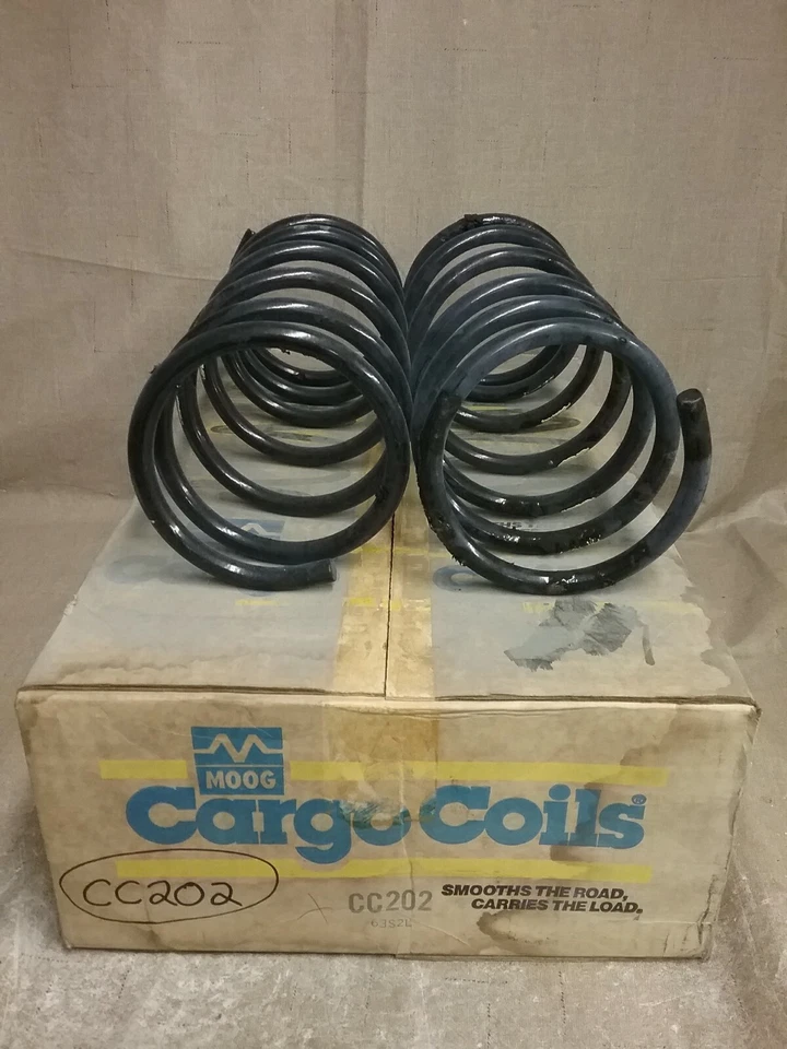 CC202 - Bobinas de carga Moog - Juego de muelles helicoidales - Par negro Foto 1 de 1