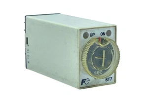   Relé temporizador FA AC100-120V 50/60Hz ST7P-2 0-5 segundos 3A 240VAC #F1 - Imagen 1 de 4