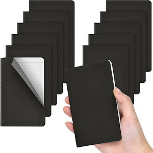 EOOUT 12 Pack Mini Notebooks, 3.5 X 5.5 Inches Softcover, Pocket Size Small Litt