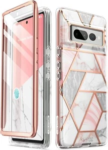 i-Blason Cosmo for Google Pixel 7 6 5 4 series Stylish Case +Screen Bumper Cover - Picture 1 of 34