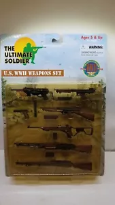 The Ultimate Soldier 1:6 Scale U.S. WWII WEAPONS SET new on card - Picture 1 of 5
