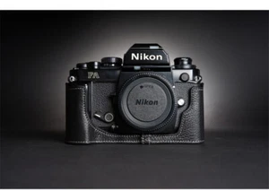 Handmade For Nikon FA Genuine Leather Half Case Camera Cover Insert TP Case New - Picture 1 of 17