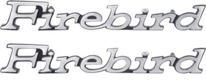 1970 FIREBIRD FRONT FENDER EMBLEM SET - CORRECT DESIGN FOR 1970 ONLY!! - Picture 1 of 1