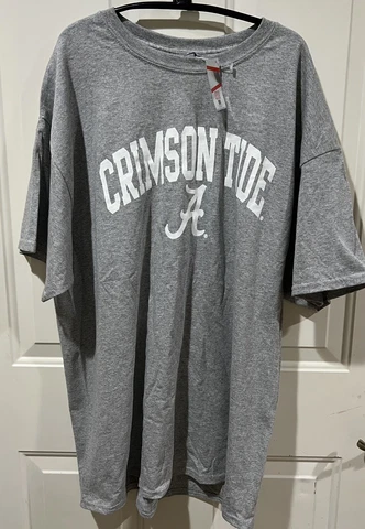 MV Sport Alabama Crimson Tide T-Shirt Gray Men's Size XL Cover