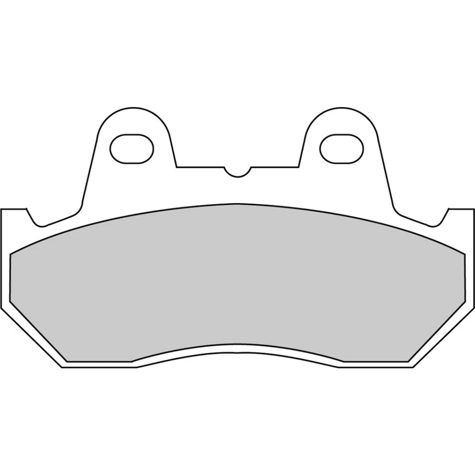 PASTIGLIE FRENO FERODO FDB244P PLATINUM PER HONDA 750 CB SC NIGHTHAWK 1982-1983 — 第 1/1 张图片