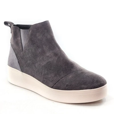 Zapatillas TOMS Jamie Gris Gamuza Plataforma Alta Talla 10 Foto 1 de 4