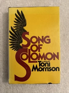 Song Of Solomon by Toni Morrison 1977 Knopf Hardcover DJ - Picture 1 of 17