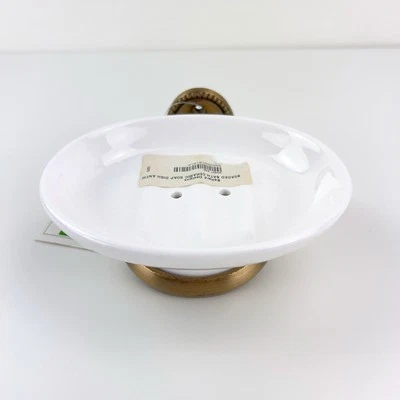 Jabonera cerámica baño cuentas ballard designs acabado antiqe Foto 1 de 4