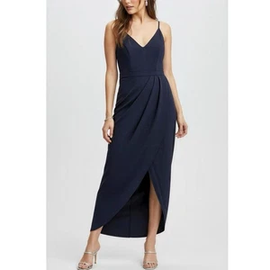 168 $ Neu mit Etikett BHLDN Caron Lyra Annabela Kleid, Mitternacht/Marineblau, 0 (US) - Bild 1 von 14