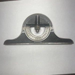 L.S. Starrett No. Cabezal transportador cuadrado combinado de 12 W nivel de maquinista de colección - Imagen 1 de 4