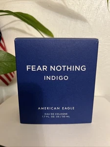 AMERICAN EAGLE AEO FEAR NOTHING INDIGO Eau De Cologne 1.7 Oz New In Box - Picture 1 of 3