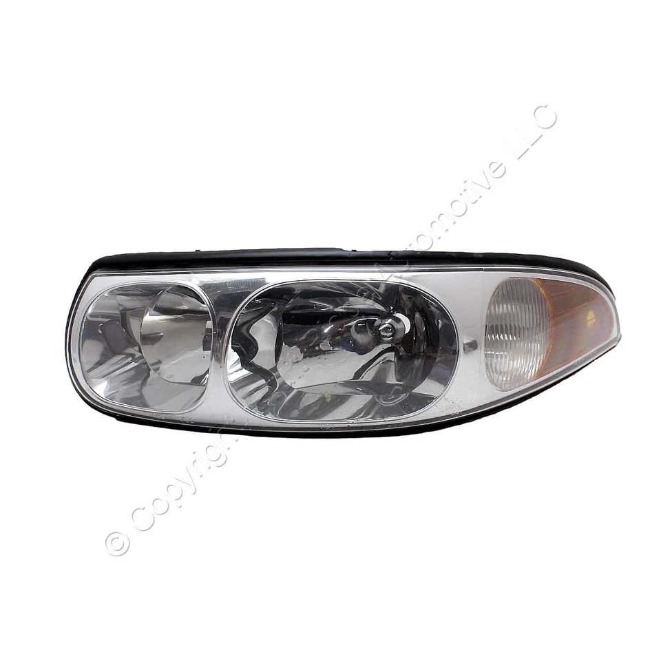 Lámpara de faro rayada lateral izquierda GM OEM despegue para Buick LeSabre 2000-2005 Foto 1 de 4