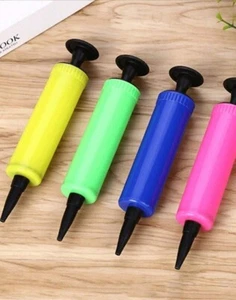 Balloon Pump Double Action Hand Held Portable Inflator Air Blower for Party - Picture 1 of 15