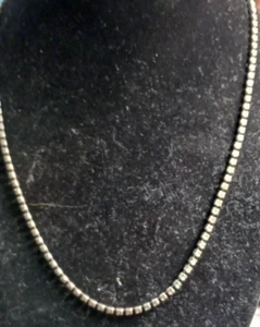 Women's Vintage Cubic Zirconia Necklace 18" - Picture 1 of 2