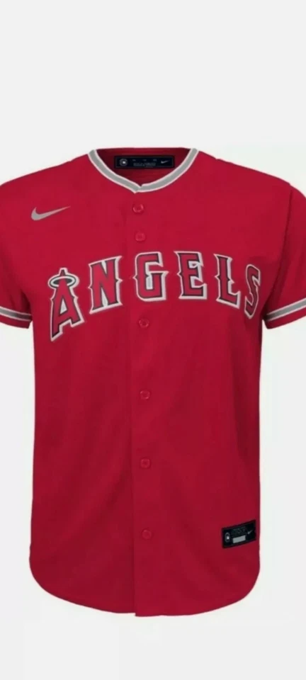 Новый с Ярлыками Los Angeles Angels Of Anaheim Nike красный Джерси размер молодежи XL 18-20  - Изображение 1 из 1