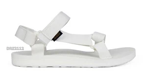 Teva Original Universal hellweiße Damensandalen Größe 9 - Neu im Karton - - Bild 1 von 3