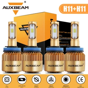 4x AUXBEAM 6000K LED Headlight for Chevrolet Impala 2006-2013 High Low Beam Bulb - Bild 1 von 12