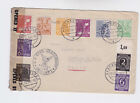 Germany 1947 Colored Cover With Ten Diff.Stamps ,Examined   N336