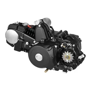 110cc 4 stroke ATV Engine Motor w/ Reverse Electric Start Semi Auto Go kart Quad - Foto 1 di 16