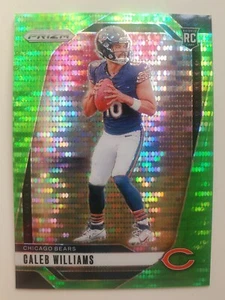 2024 Panini Prizm - Neon Green Pulsar #301 Caleb Williams RC Chicago Bears #2 - Picture 1 of 2
