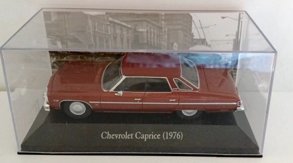 [103] DIE CAST Chevrolet Caprice 1976 - GRANDES AUTOS MEMORABLESEN MÉXICO 1/43 - Immagine 1 di 1