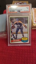  Mark Messier 1980-1981 O Pee Chee Rookie #289 PSA 7 RC