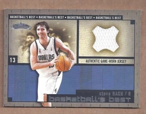 Camiseta Fleer Showcase 2002-03 BASKETBALL'S BEST #13 STEVE NASH MAVERICKS GW - Imagen 1 de 1