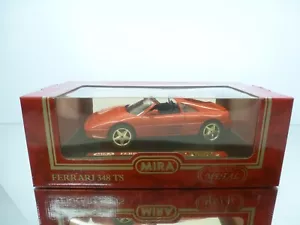 MIRA 6105 FERRARI 348TS OPEN TOP - RED 1:18 - GOOD IN BOX - Imagen 1 de 8