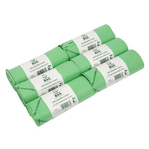 60x 240L Compostable Wheelie Bin Sacks-Compost Bag Bin Liners-EN13432-240 litre - Picture 1 of 5