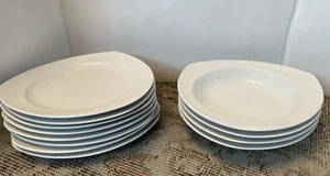 U PICK Rosenthal Vario Thomas Alemania Ensaladera Triangular y Sopa Cuencos Blanco - Imagen 1 de 10