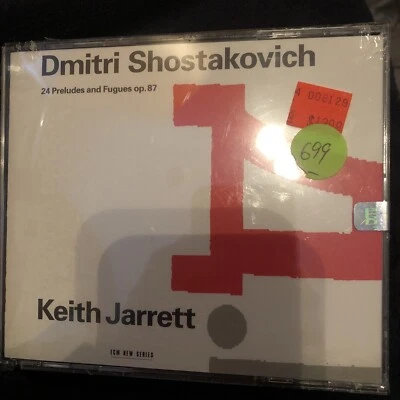 Shostakovich 24 Preludes and Fugues op.87 KEITH JARRETT Piano ECM 2CD BOX SEALED - Image 1 of 4