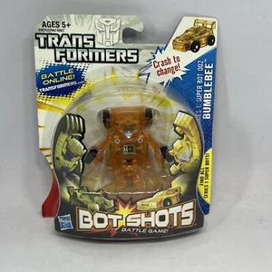 Transformers Bot Shots Battle Game Bumblebee Figure Super Bot 002 Hasbro 37671 - Picture 1 of 6