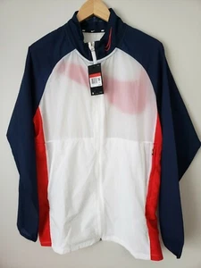 Giacca calcio Nike Academy full zip taglia large leggera rosso blu BQ7346-102 - Foto 1 di 2