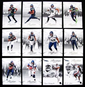 🏈 2024 Prestige SEATTLE SEAHAWKS 12 carte squadra set con 2 ROOKIES - Foto 1 di 3